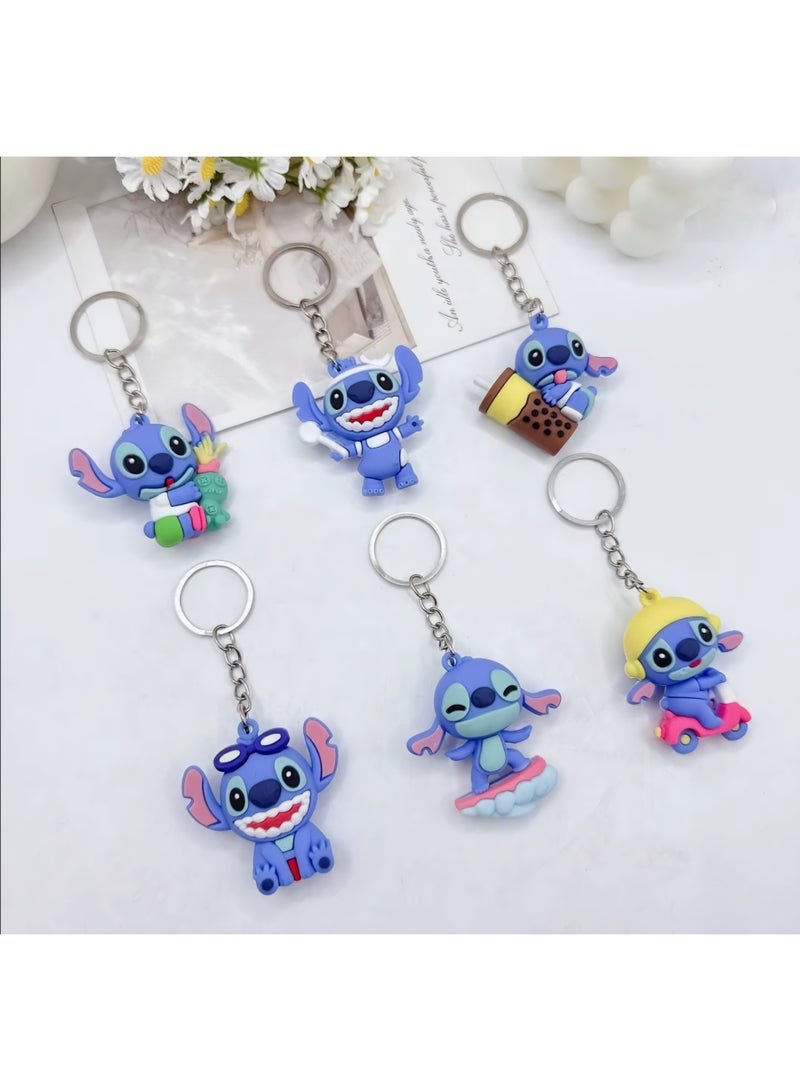 Stitch Rubber Keychain Shape 1 - Image 3